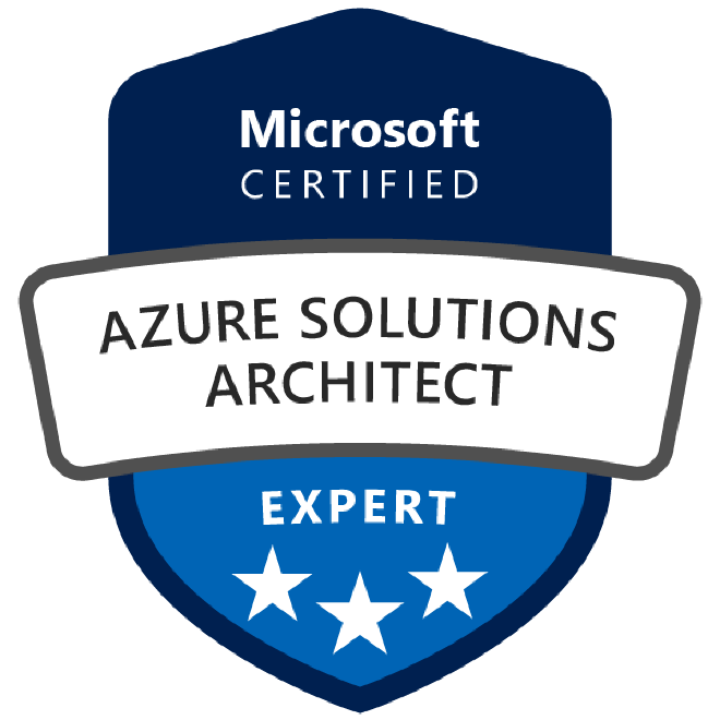 Microsoft Certified: Azure Solutions Architect Expert